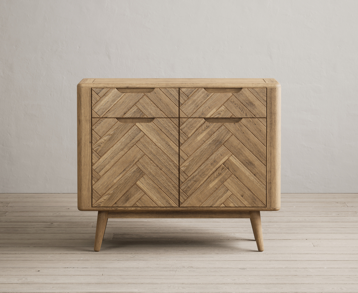 Parven Solid Oak Small Sideboard