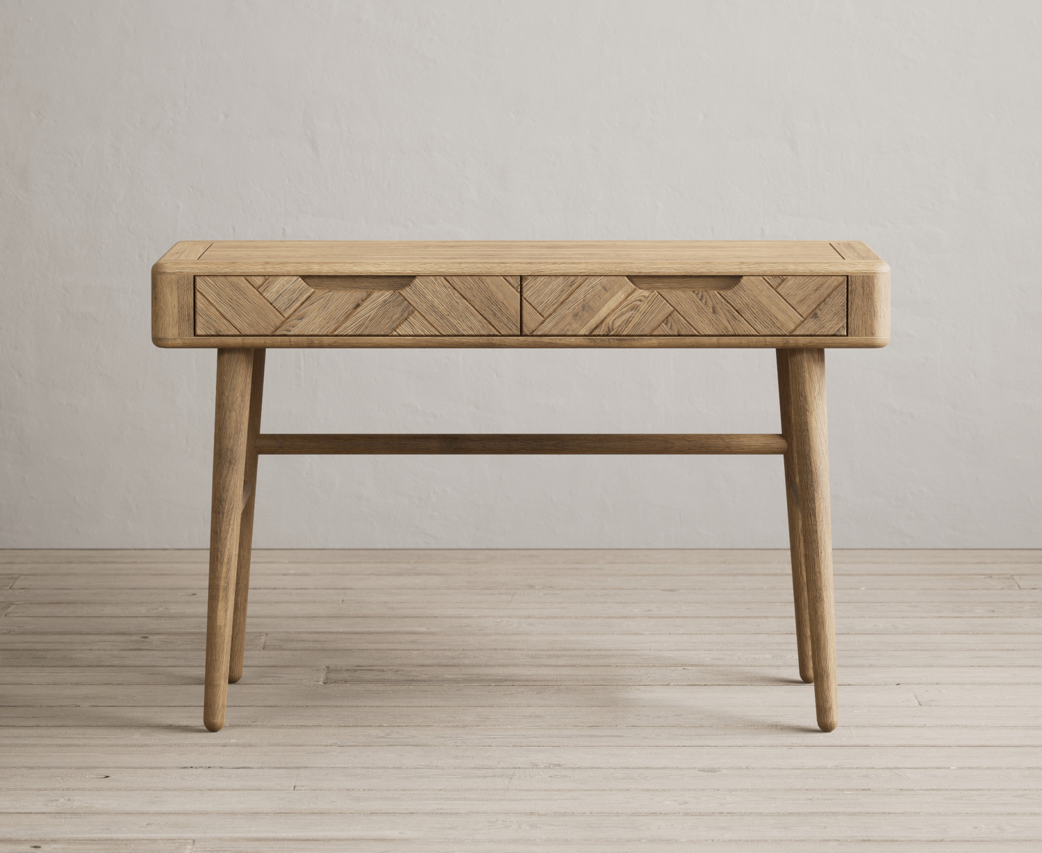Parven Solid Oak Dressing Table Computer Desk