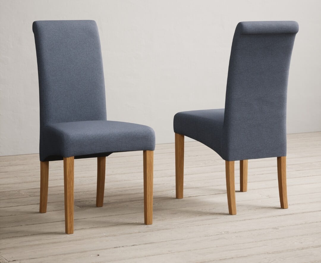 Extending Buxton 140cm Oak and Soft White Painted Dining Table with 8 Charcoal Grey Scroll Back Chairs Extending Buxton 140cm Oak and Soft White Painted Dining Table with 8 Charcoal Grey Scroll Back Chairs