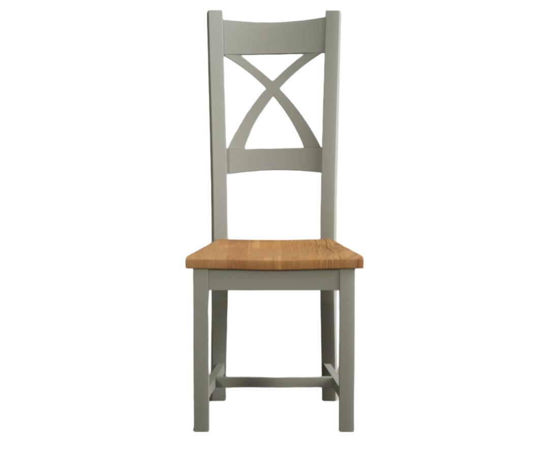 Blue Painted Chairs