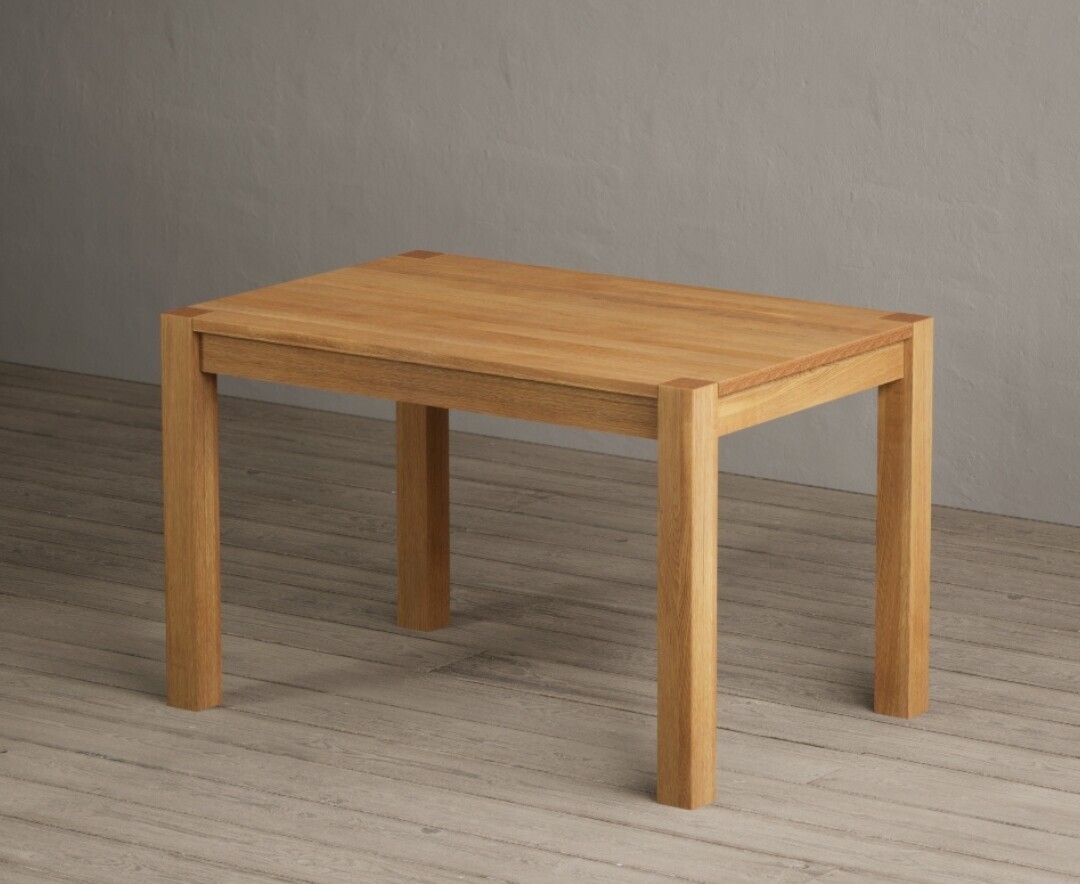 Thetford 120cm Solid Oak Dining Table