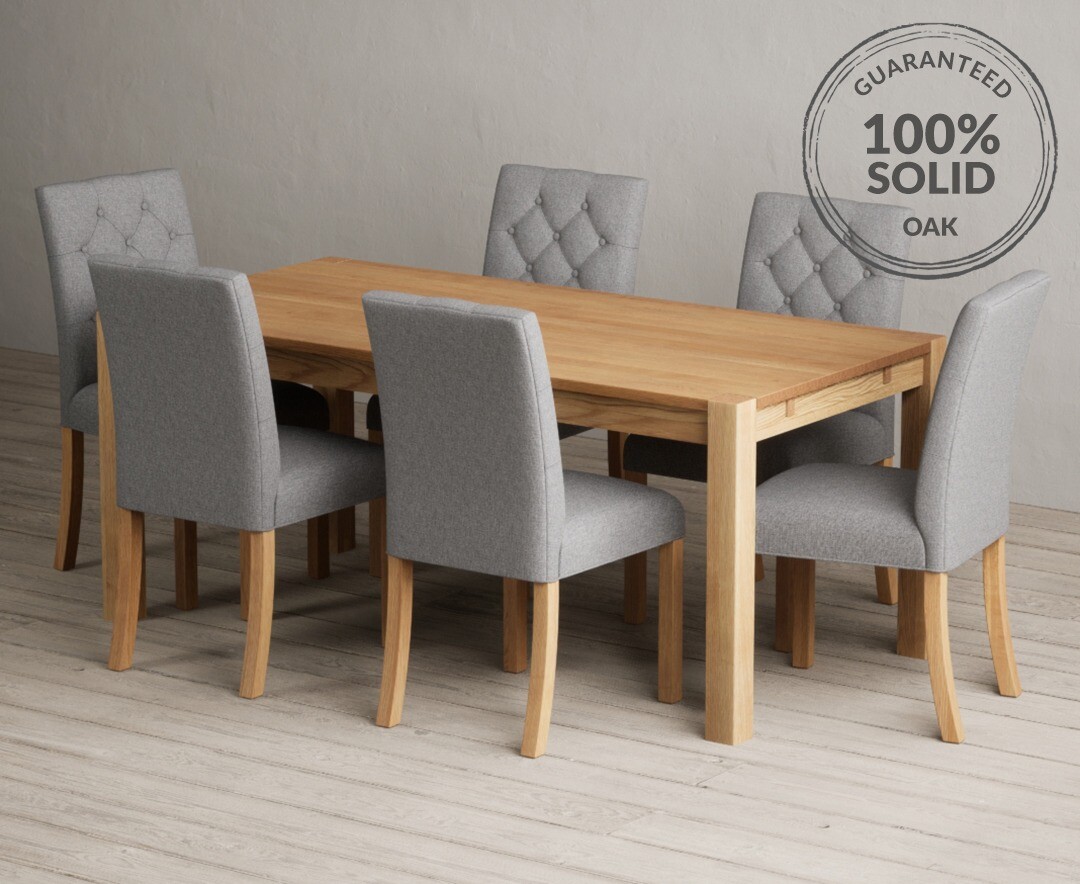 Thetford 180cm Solid Dining Table Isabella Chairs