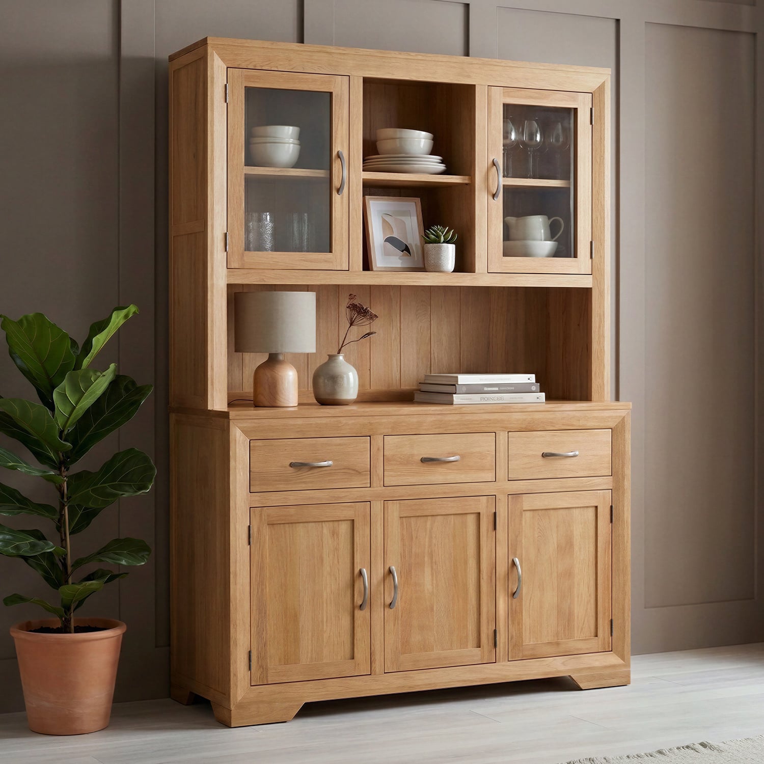 Tilt 100% Solid Oak Large Dresser