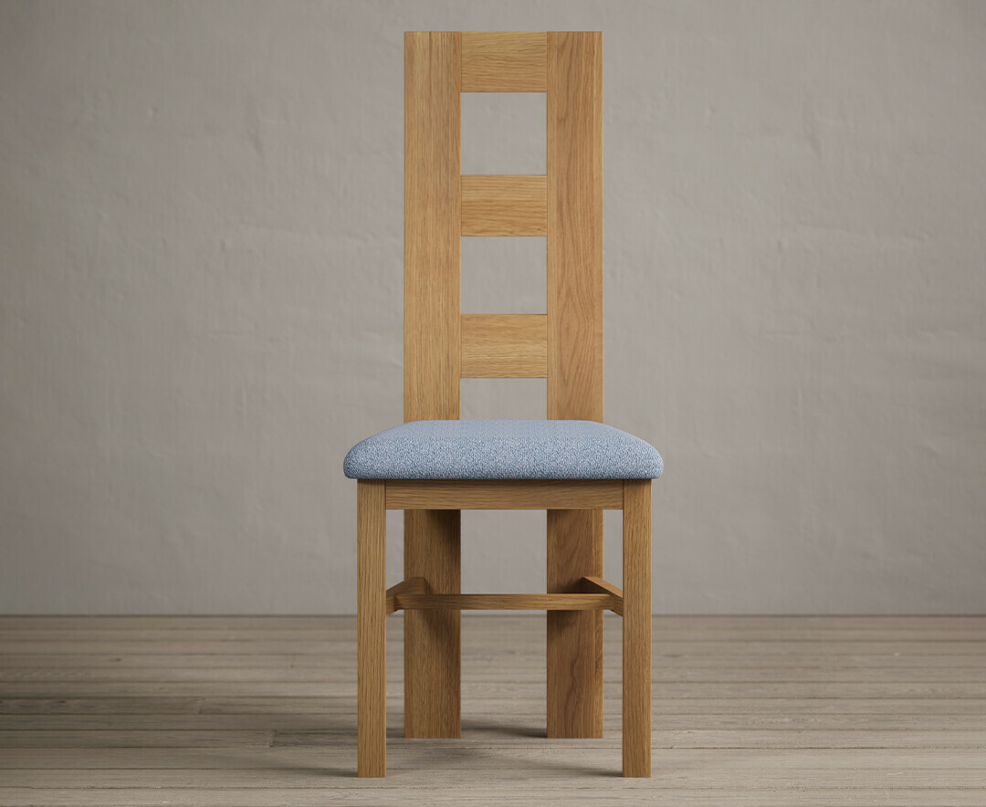 York 120cm Solid Oak Dining Table with 4 Brown Natural Solid Oak Chairs