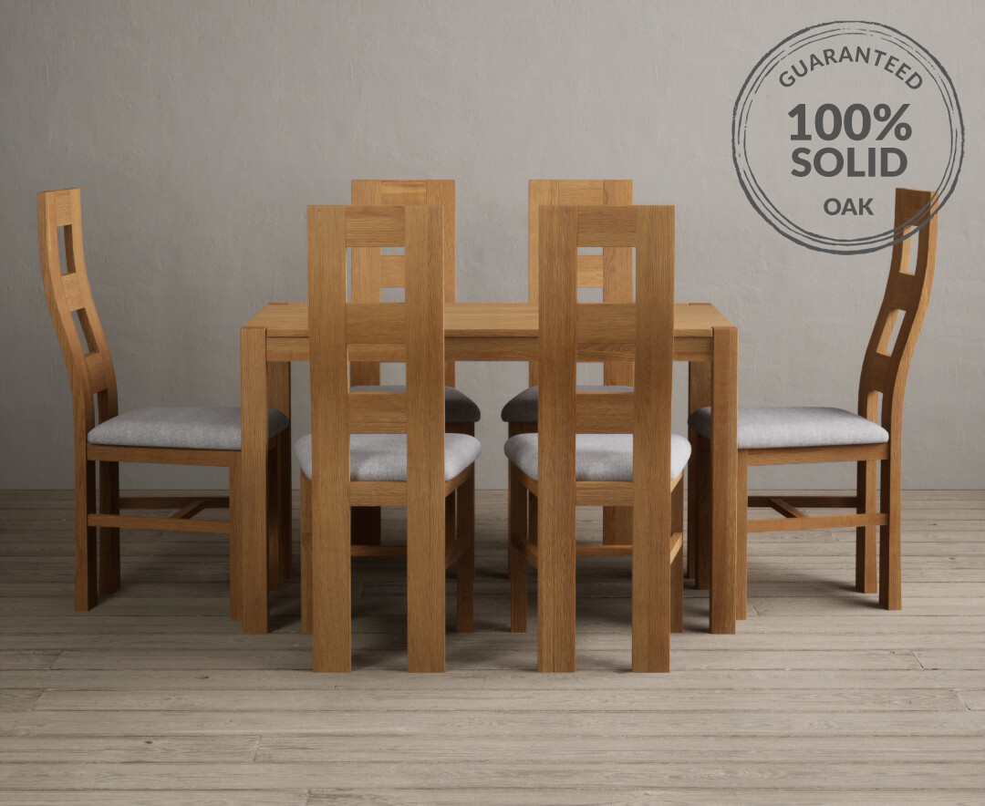 Colby 200cm Oval White Marble Dining Table with 6 Grey Sienna Chairs