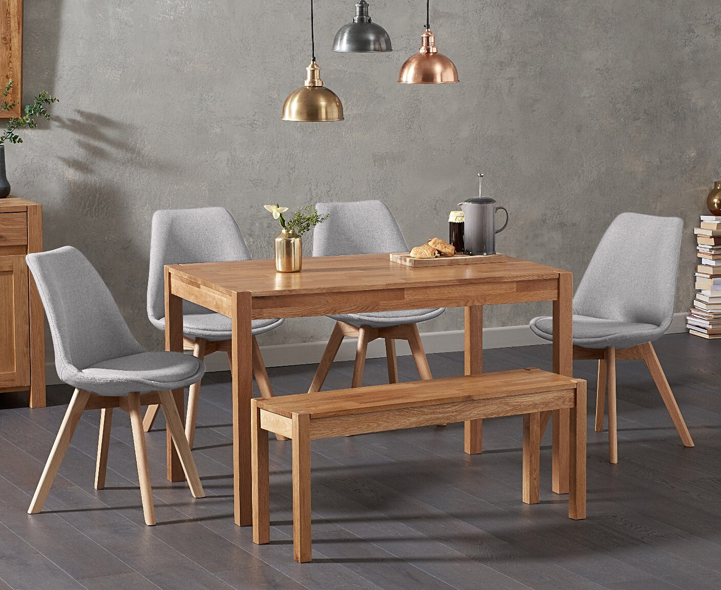 Antonio 220cm White Marble Dining Table