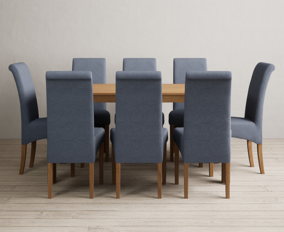 York 150cm Solid Oak Dining Table and 150 Oak Benches