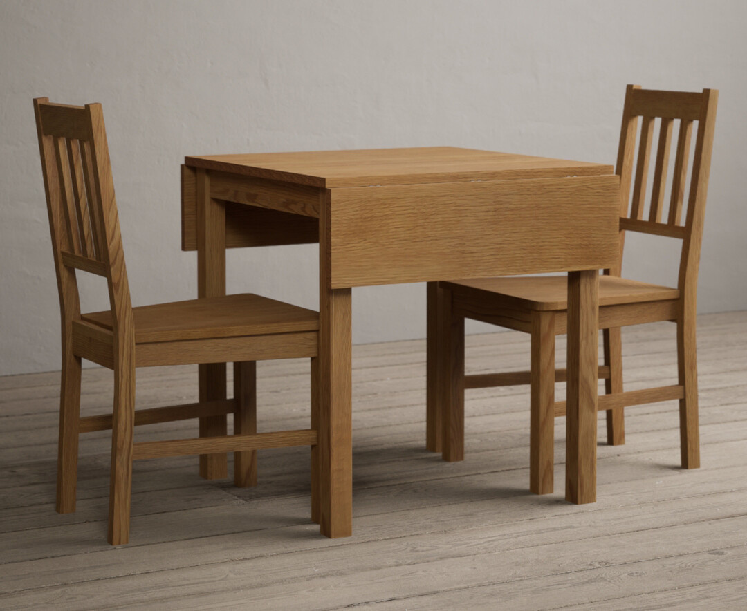 York 150cm Solid Oak Dining Table with 4 Light Grey York Chairs and 2 Oak Benches