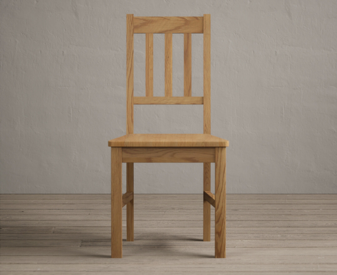 Extending York 70cm Solid Oak Drop Leaf Dining Table with 4 Light Grey York Chairs