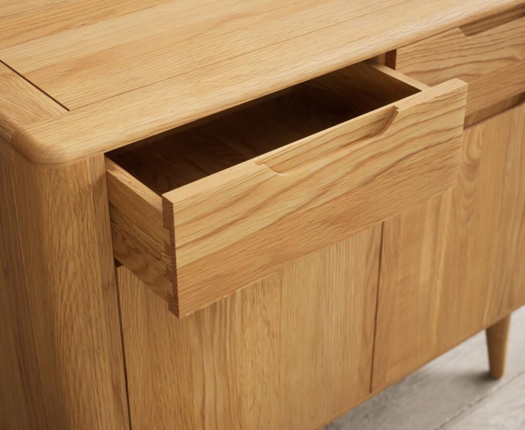 Rosa Solid Oak Small Sideboard | Oak&More