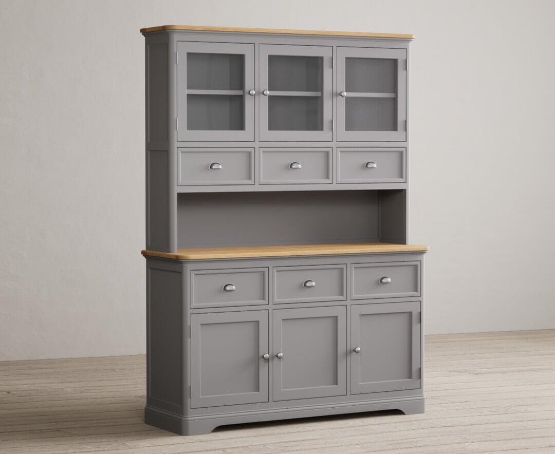 grey dresser kitchen Ashley Russelyn Gray Dresser